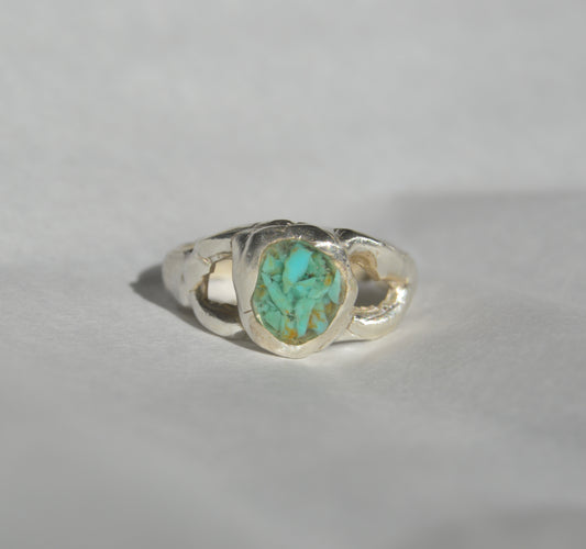 Turquoise & Opal Inlay